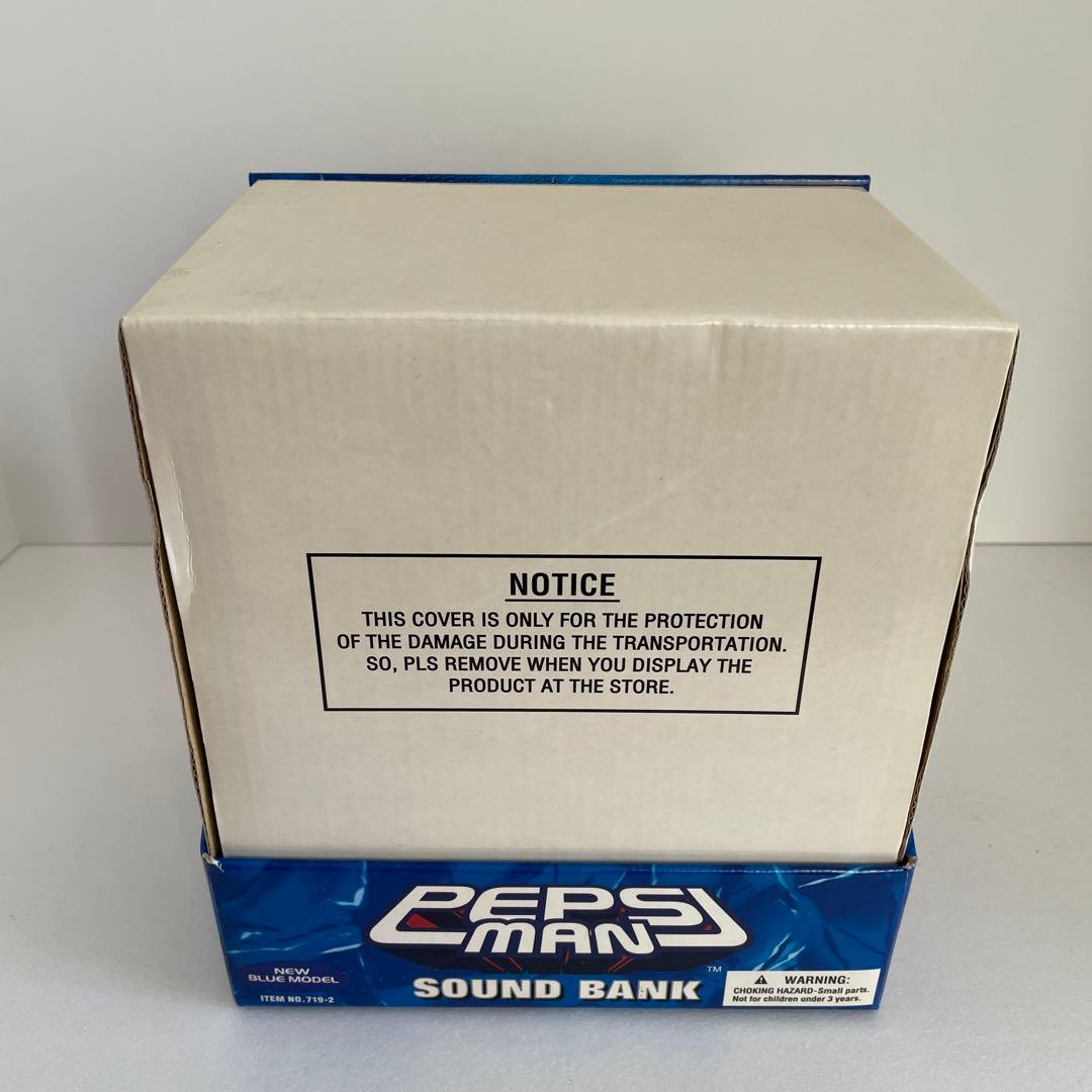 ゴンザレスヨシダ新品未使用　ペプシマン　サウンドバンク　貯金箱　レア