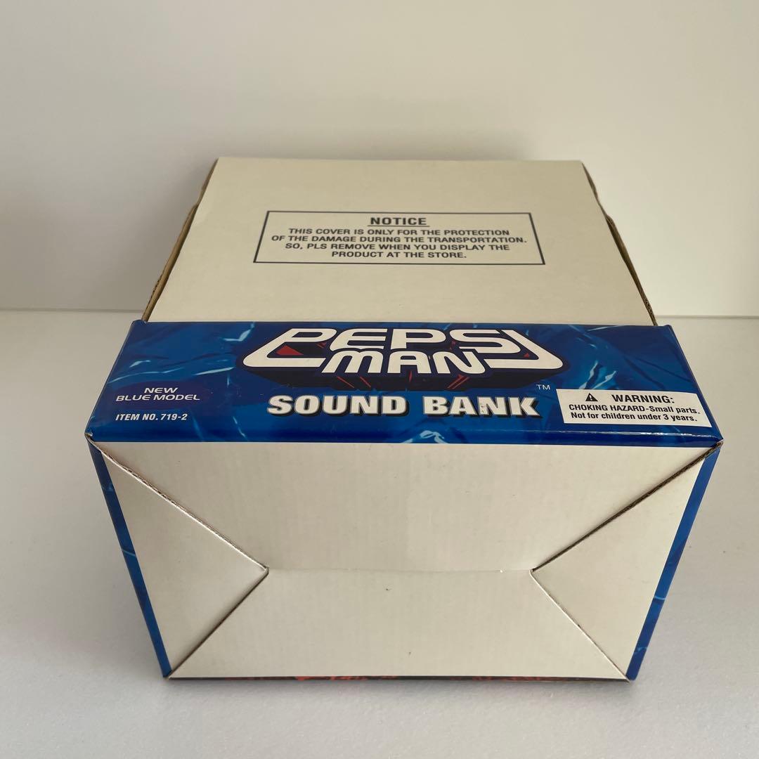 ゴンザレスヨシダ新品未使用　ペプシマン　サウンドバンク　貯金箱　レア