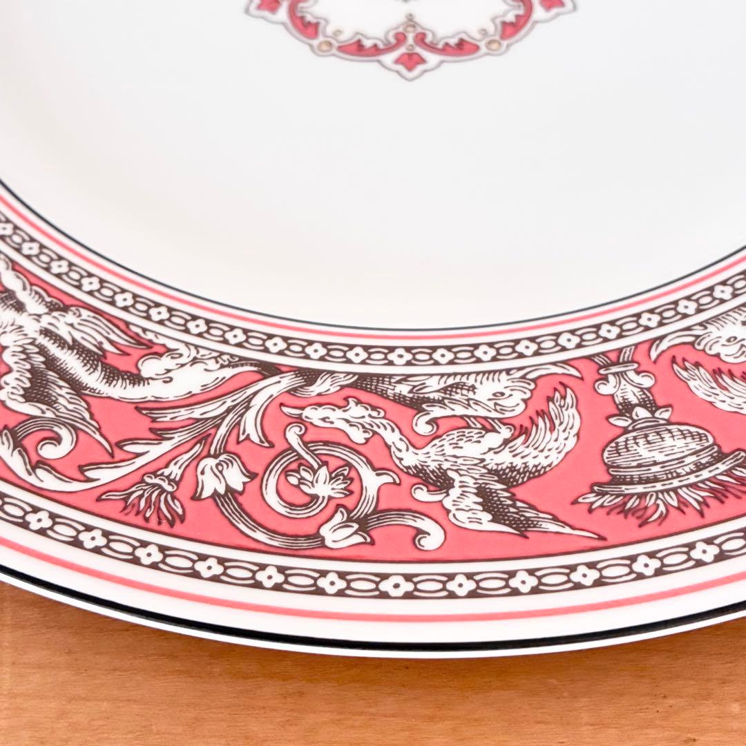 ウェッジウッド フロレンティーン サーモン ピンク プレート 27cm