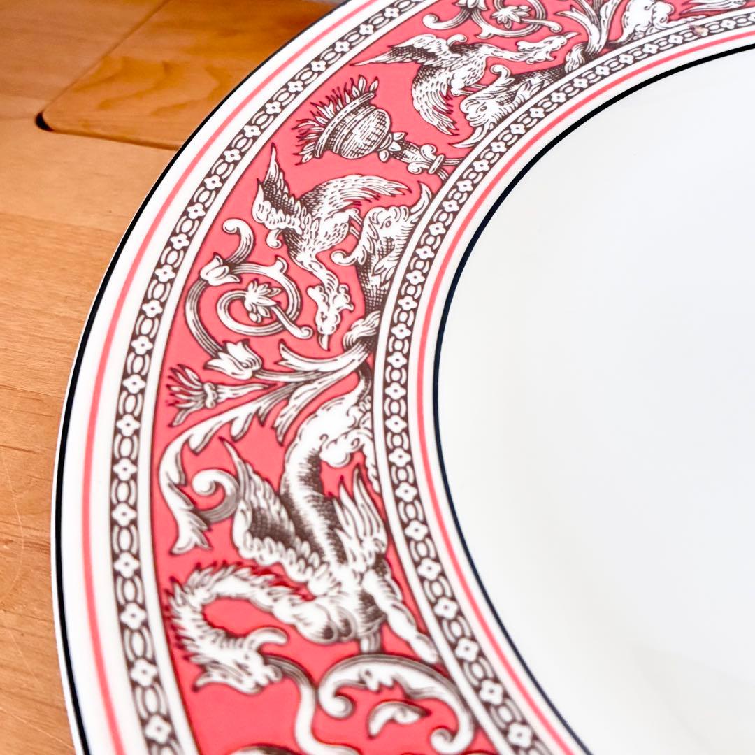 ウェッジウッド フロレンティーン サーモン ピンク プレート 27cm