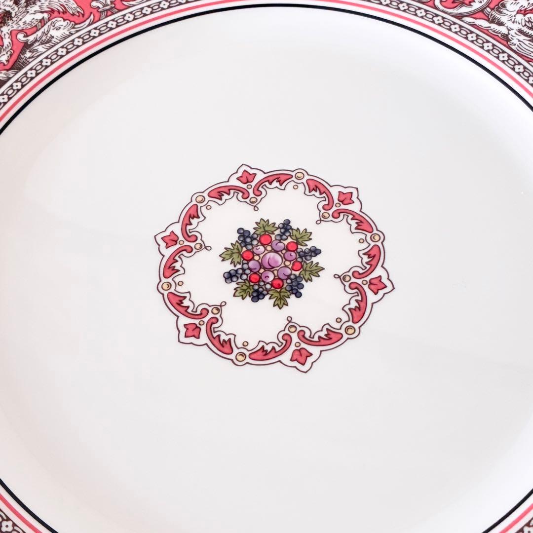 ウェッジウッド フロレンティーン サーモン ピンク プレート 27cm