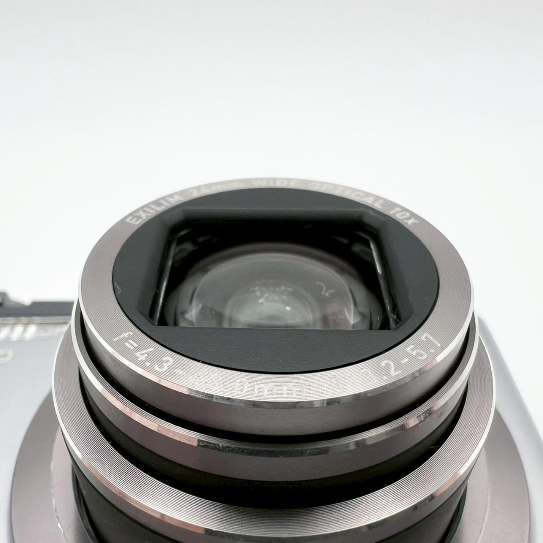 【動作品】CASIO EXILIM EX-H10 コンデジ シルバー 動作確認済