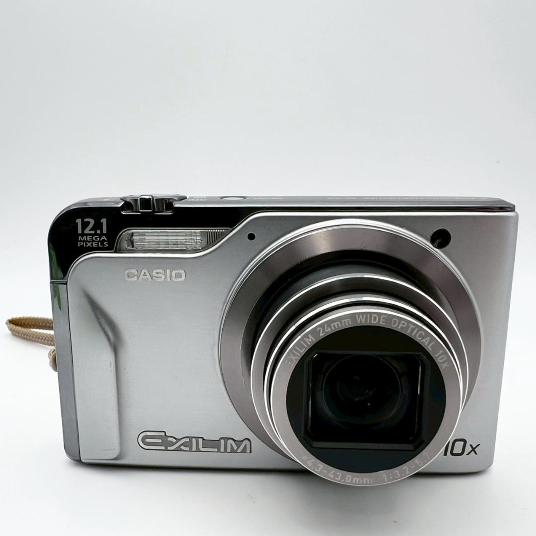 【動作品】CASIO EXILIM EX-H10 コンデジ シルバー 動作確認済