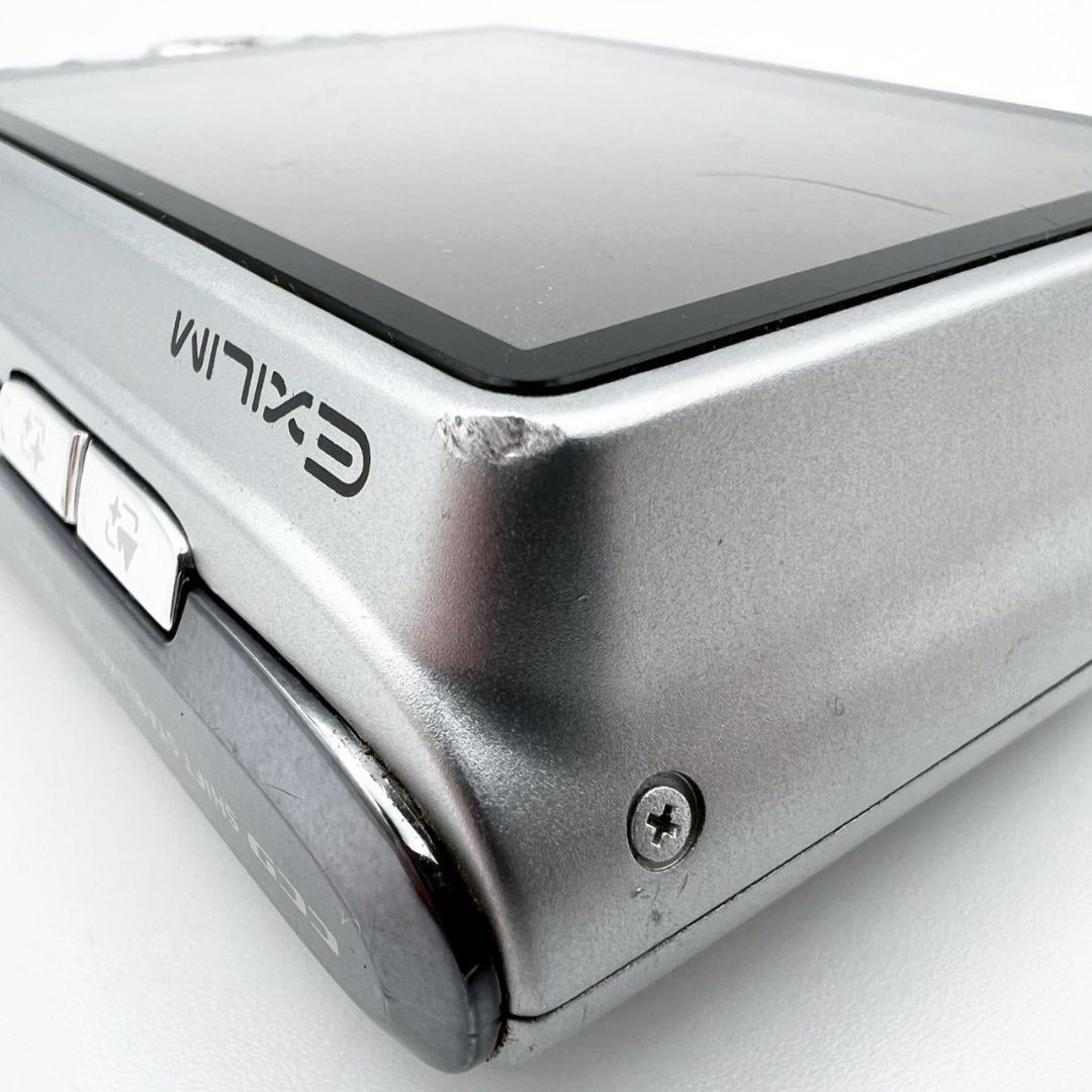 【動作品】CASIO EXILIM EX-H10 コンデジ シルバー 動作確認済