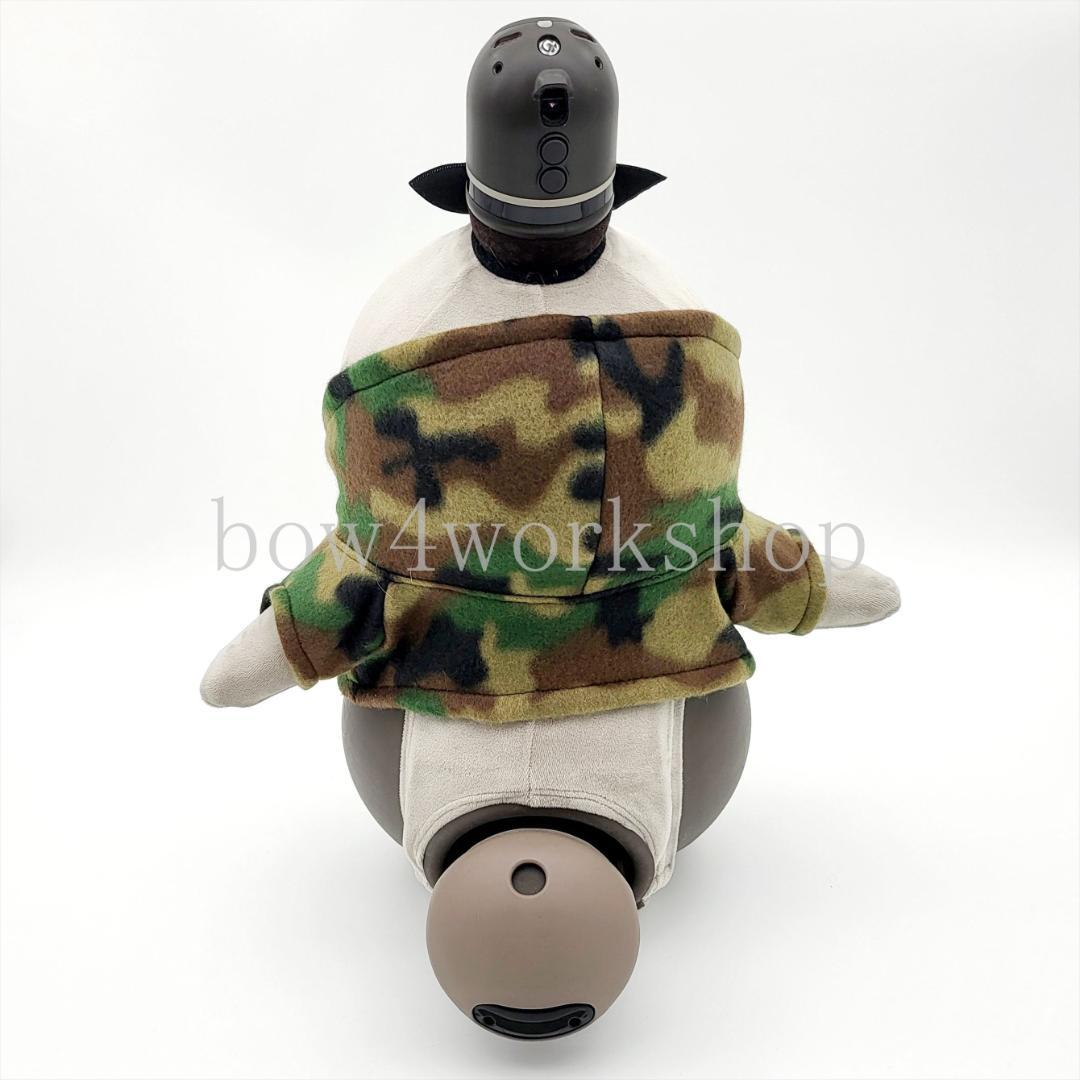 ラボット LOVOT ラボットの服ハンドメイド　迷彩柄フリースパーカー