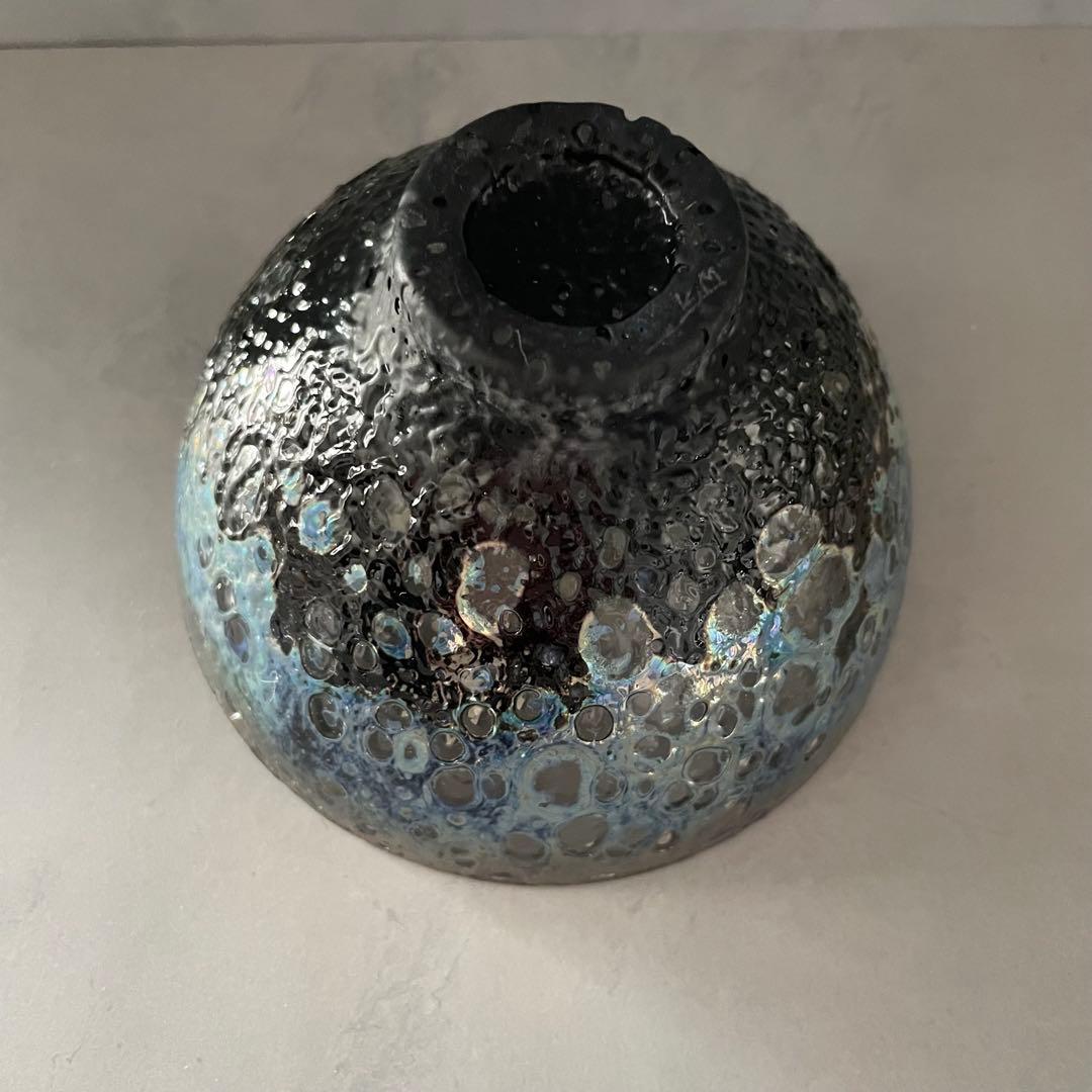 松浦健司さんのガラス椀とぐい呑み