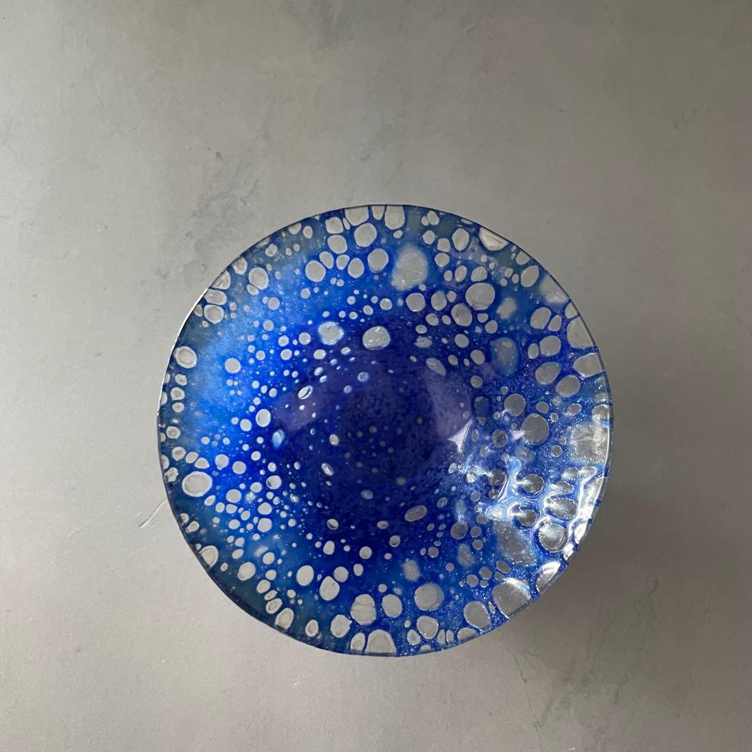 松浦健司さんのガラス椀とぐい呑み