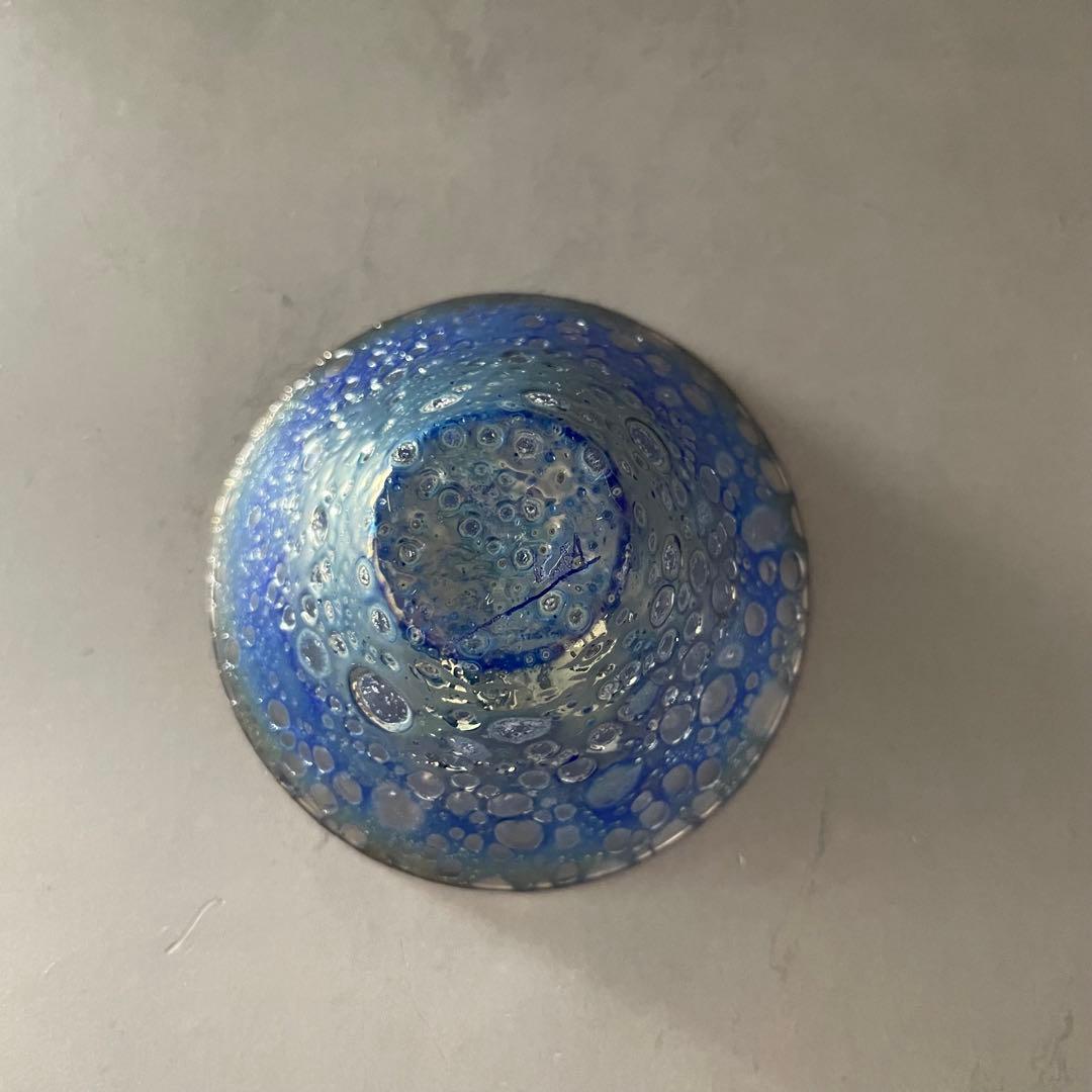 松浦健司さんのガラス椀とぐい呑み