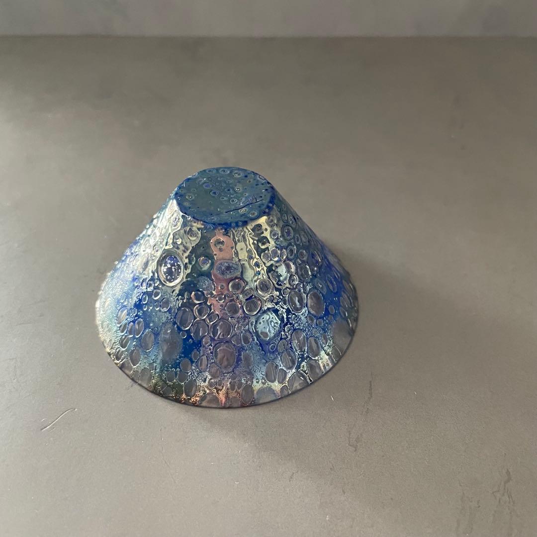 松浦健司さんのガラス椀とぐい呑み