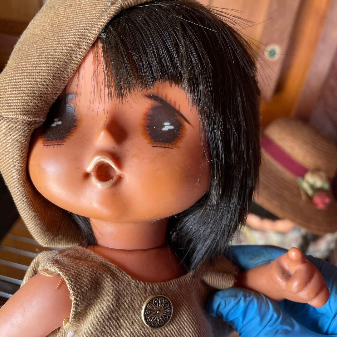 オオイケLove Doll アンちゃん　昭和レトロ人形。Z