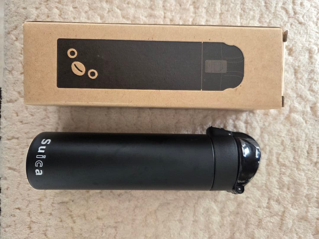 Suica ステンレス水筒 ブラック