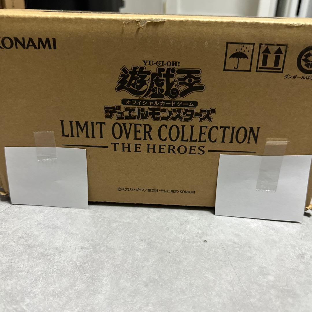 遊戯王 リミットオーバーコレクションTHE HEROS プロモ付き1カートン