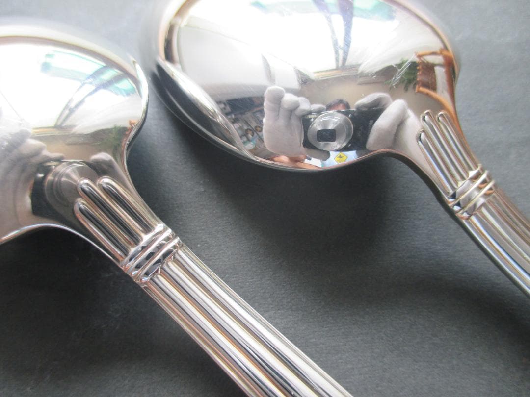 極美品☆仏蘭西高級銀器☆クリストフルシルバー　テーブルスプーン２本　アリア