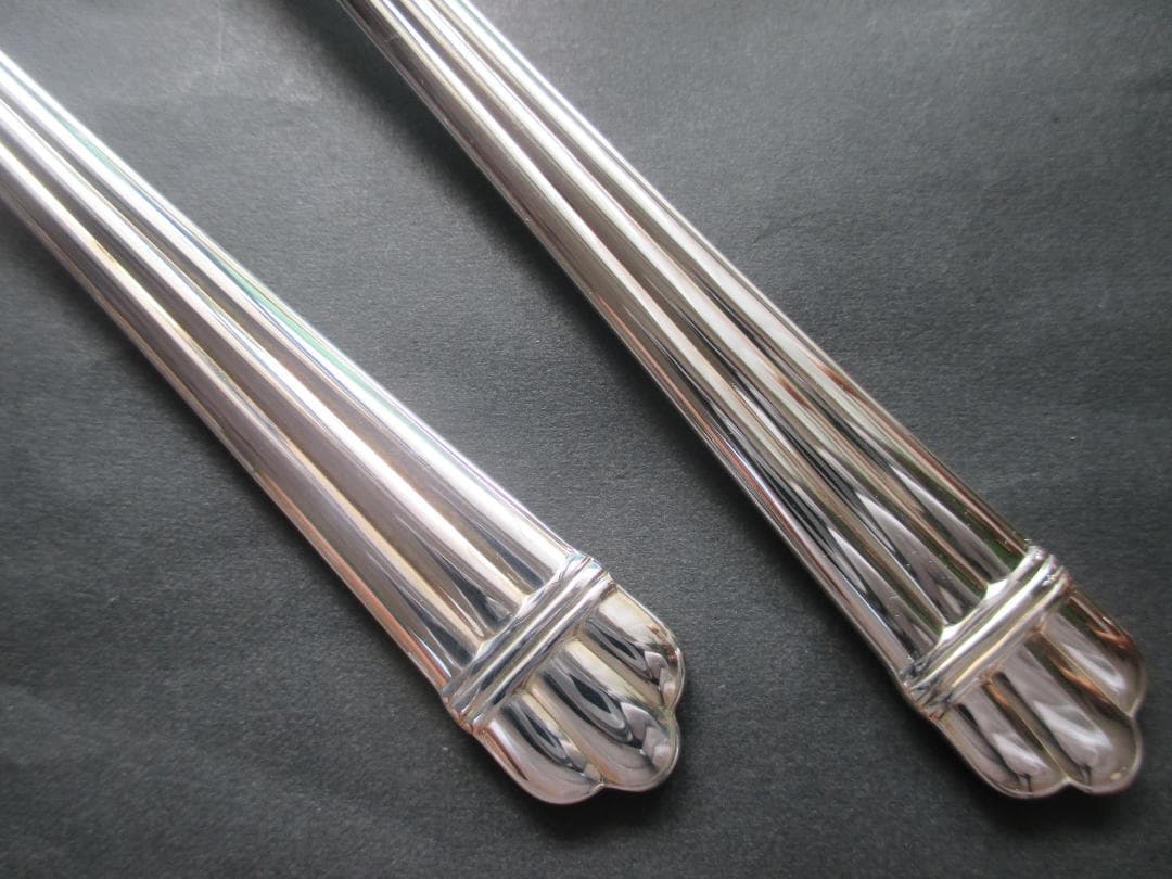 極美品☆仏蘭西高級銀器☆クリストフルシルバー　テーブルスプーン２本　アリア