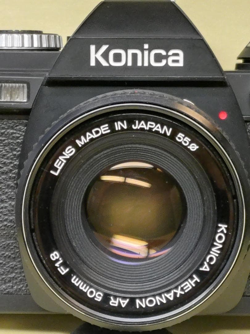 KONICA FS-1　 HEXANON AR 50mm F1.8付