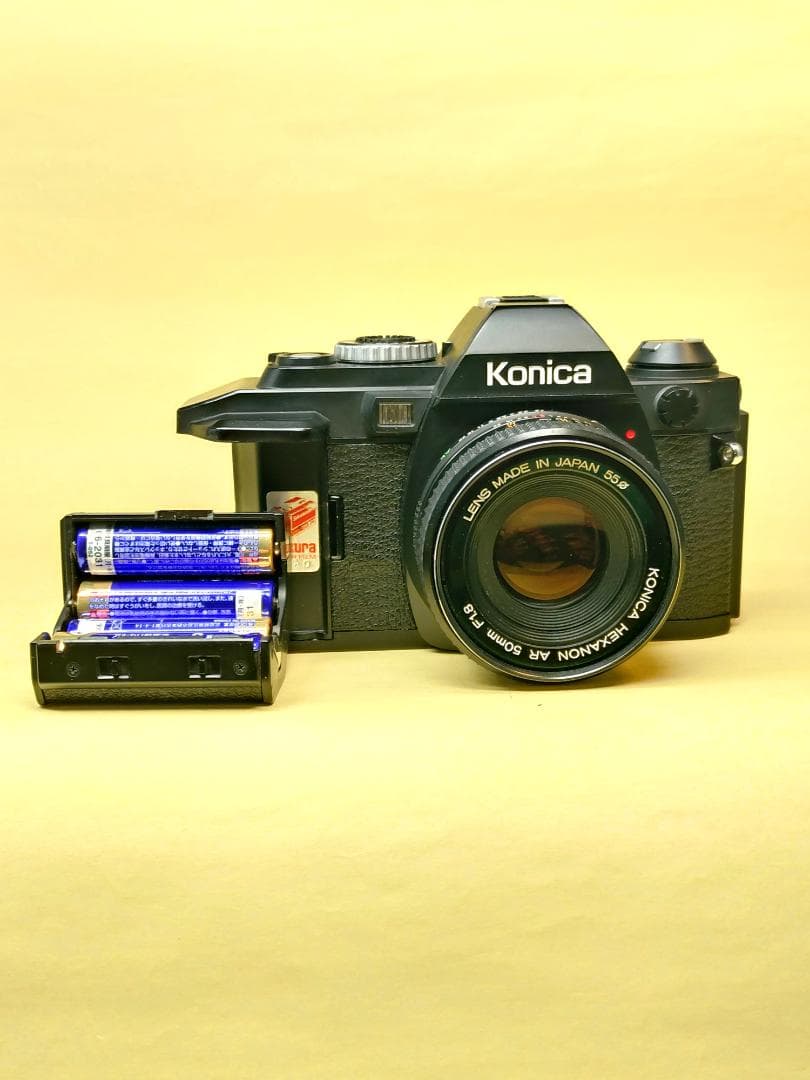 KONICA FS-1　 HEXANON AR 50mm F1.8付