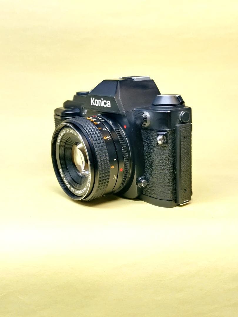 KONICA FS-1　 HEXANON AR 50mm F1.8付