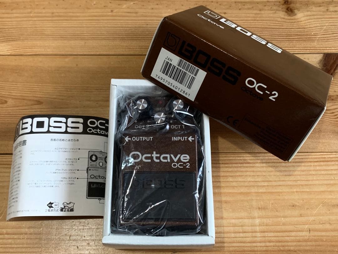 BOSS OC-2 Octave オクターバー オクターブ エフェクター 未使用