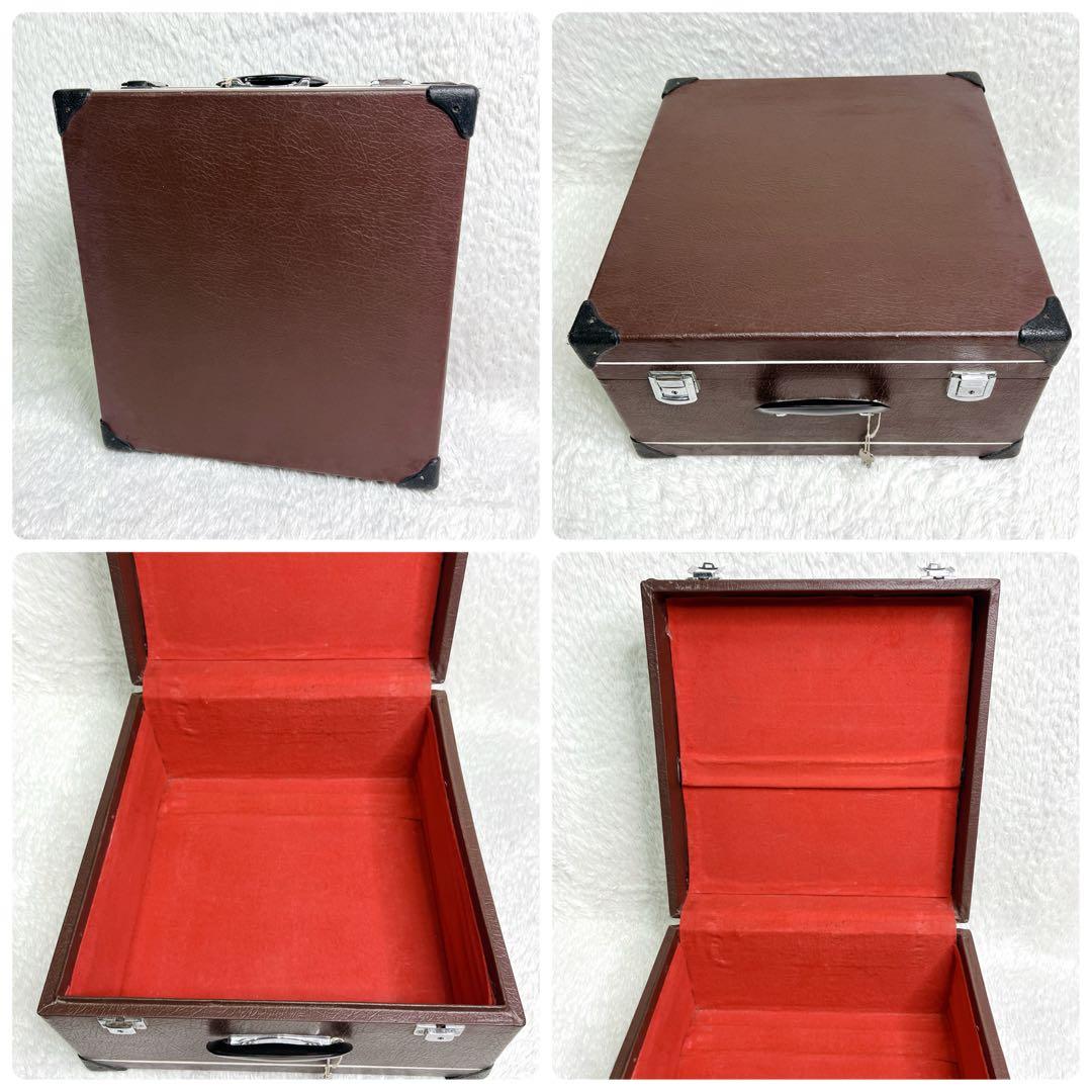 【動作品】TOMBO アコーディオン T-18 赤 ハードケース 鍵付き 30鍵