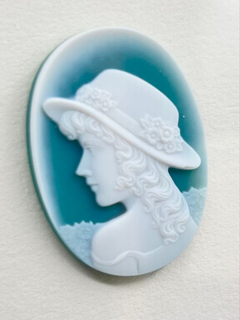 【カメオ　ゲルバルド・シュミット】額入り　サイン入