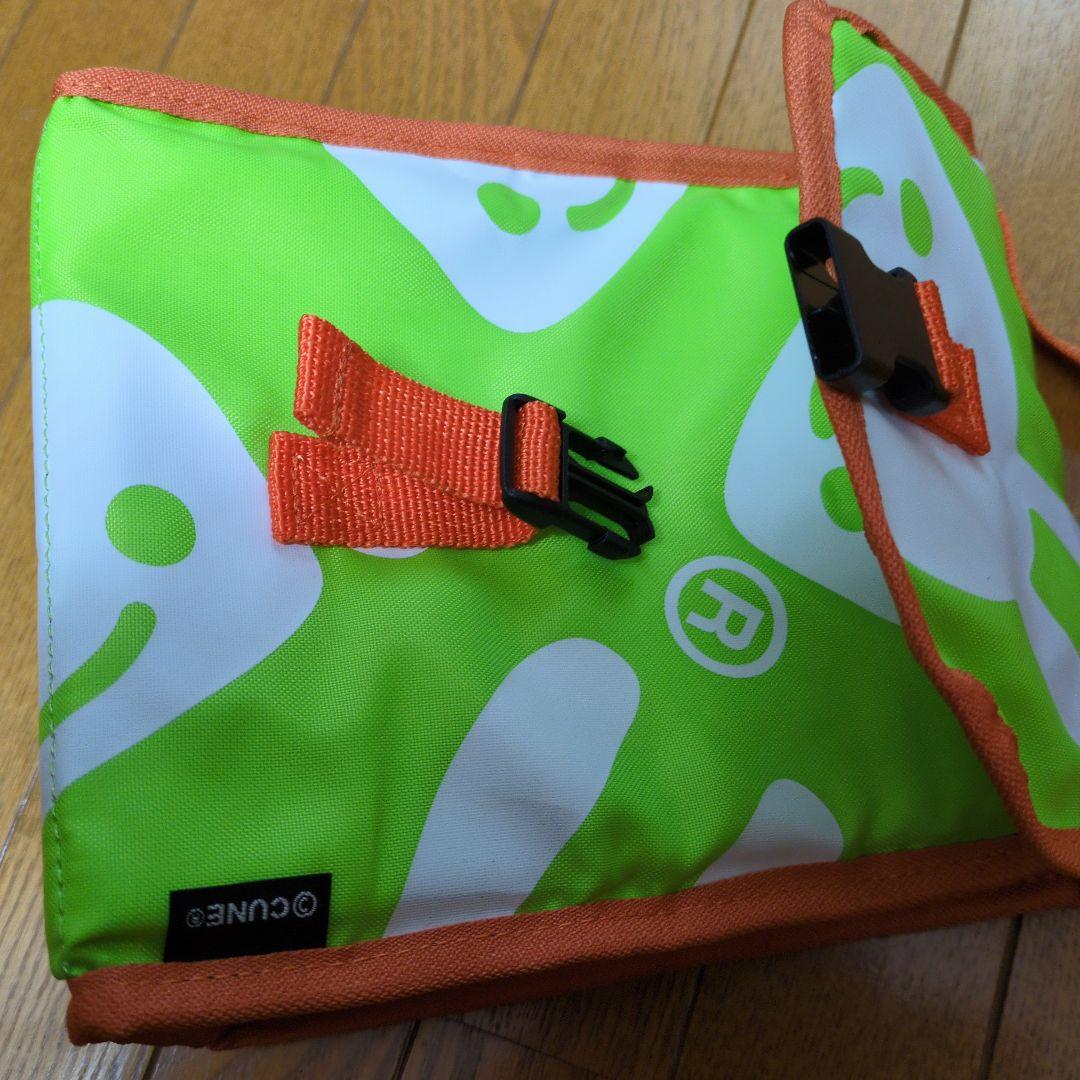 CUNE 弁当用カトラリー 緑とオレンジ