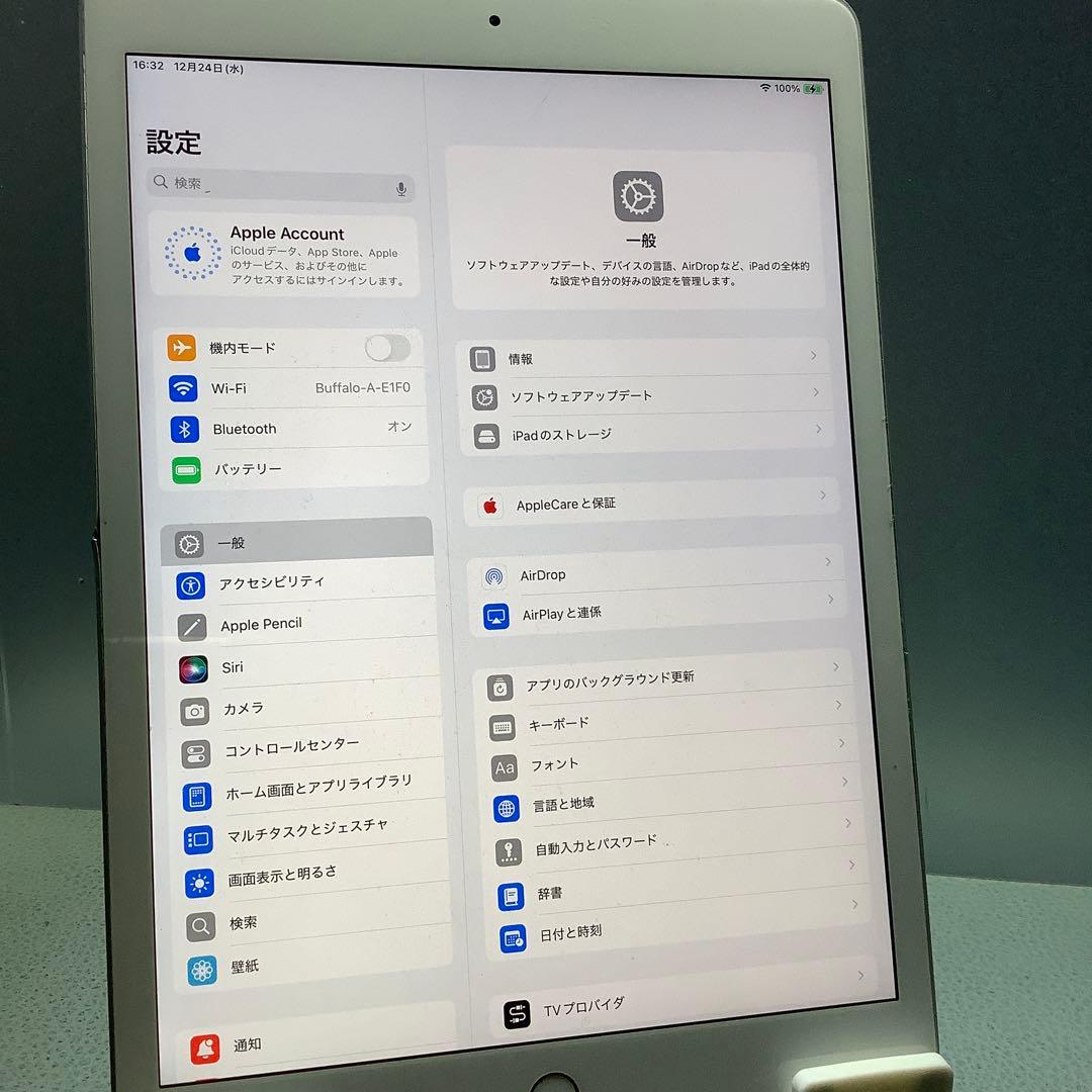 iPad 7世代128G wifi 94％　silver