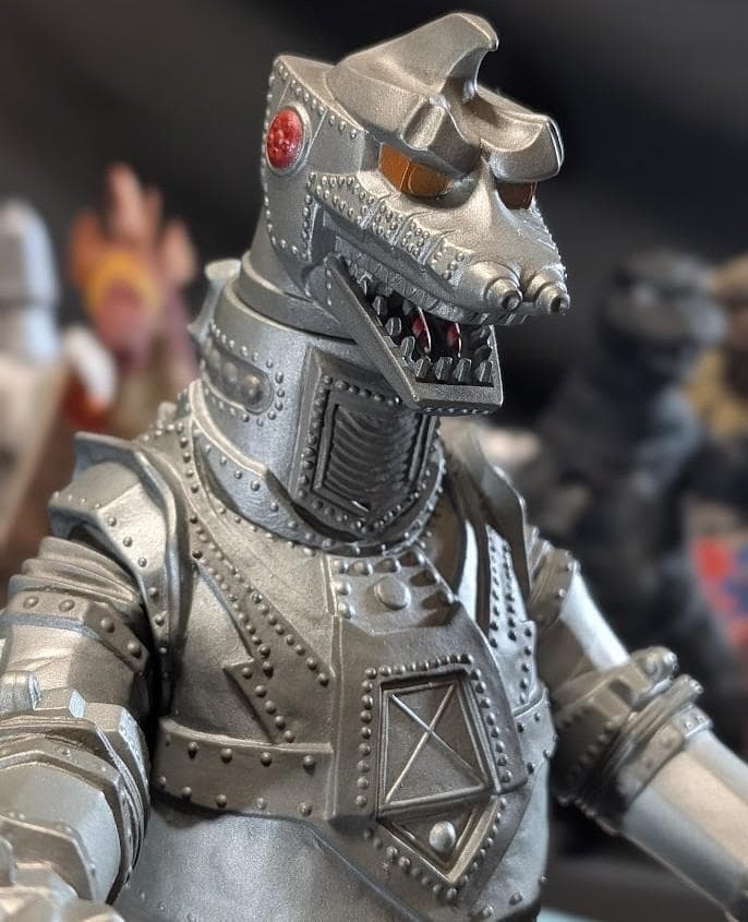 ゴジラ＆メカゴジラ＆チタノザウルス他（バンダイ）ムービーモンスター６体セット