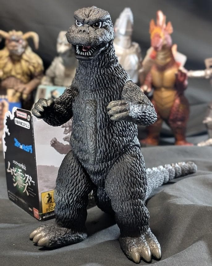 ゴジラ＆メカゴジラ＆チタノザウルス他（バンダイ）ムービーモンスター６体セット