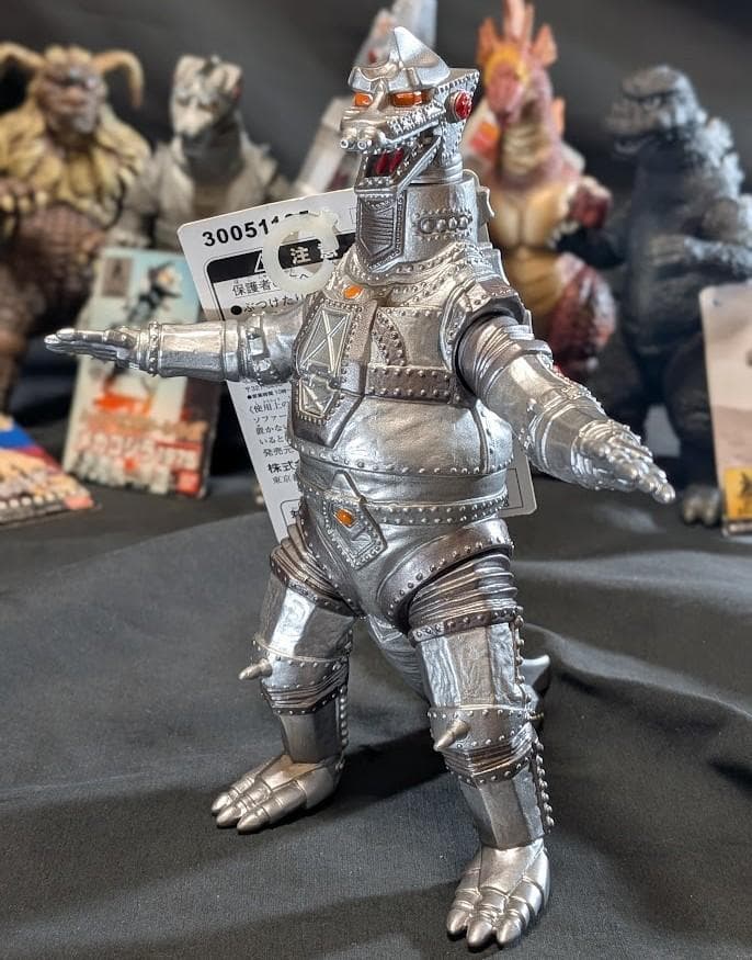 ゴジラ＆メカゴジラ＆チタノザウルス他（バンダイ）ムービーモンスター６体セット