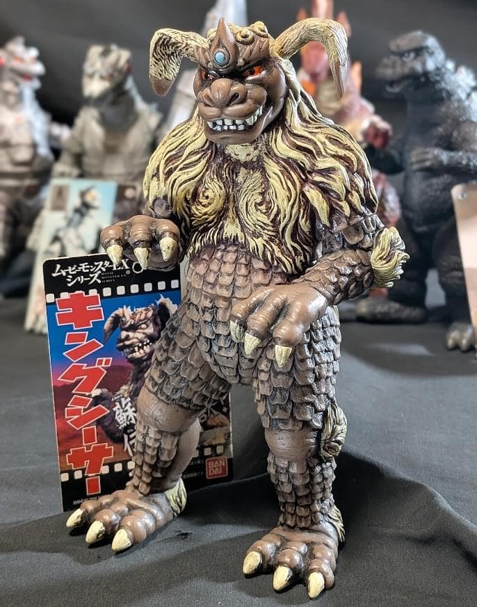 ゴジラ＆メカゴジラ＆チタノザウルス他（バンダイ）ムービーモンスター６体セット