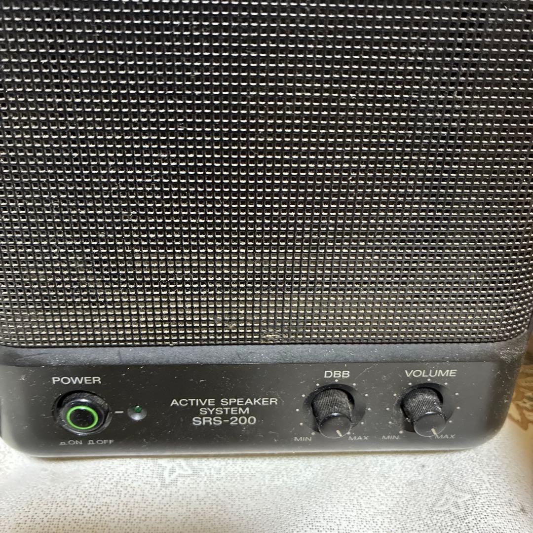 SONY SRS-200 active speaker system スピーカー