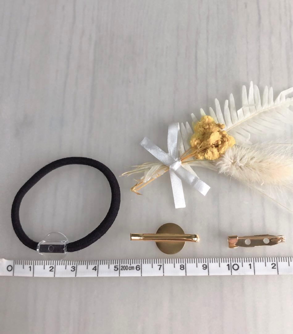 ハンドメイドレジンヘアゴム・ポニーフック・ブローチ・ネックレス♡No.275