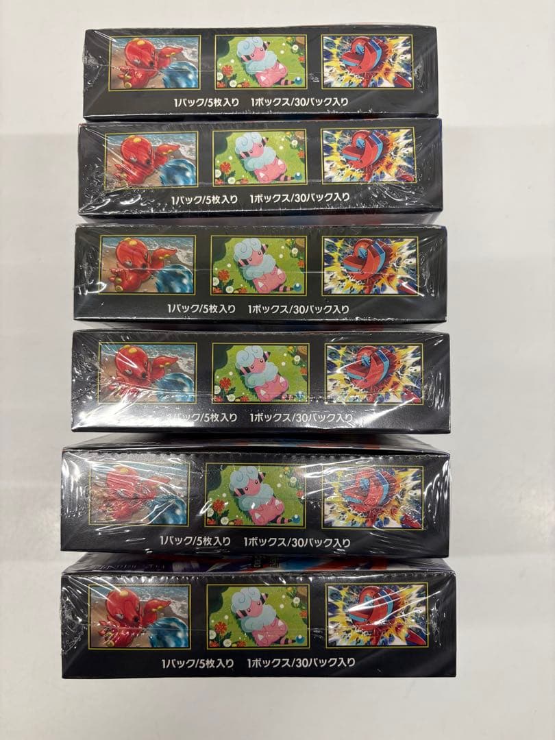 ポケモンカードニンジャスピナー 6BOX【新品未開封シュリンク付き】