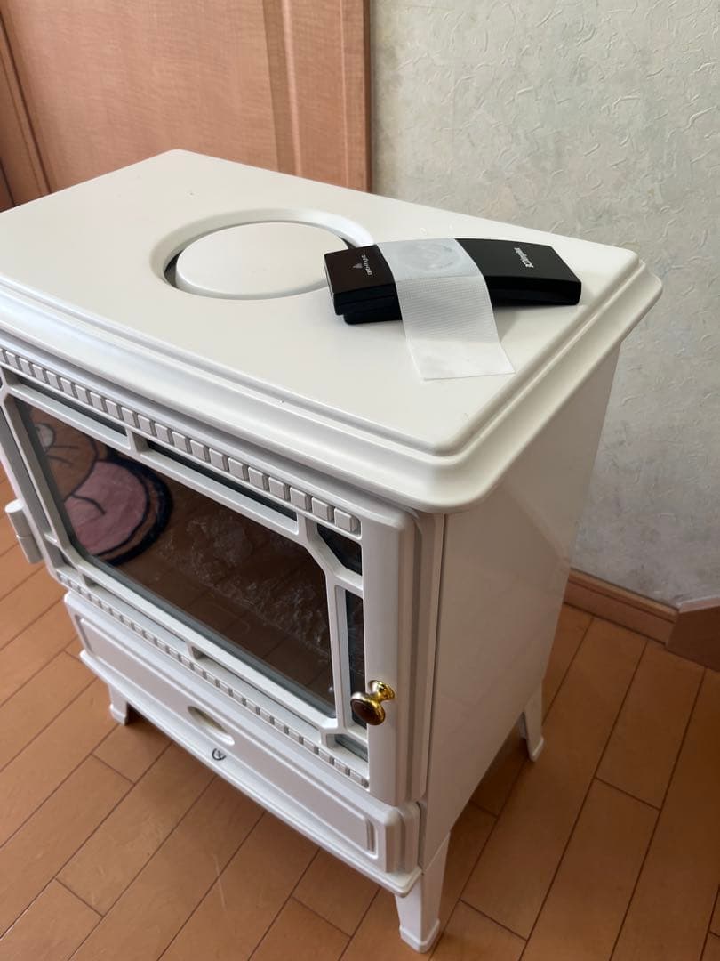 Dimplex ホワイト電気ヒーター 伝統的デザイン