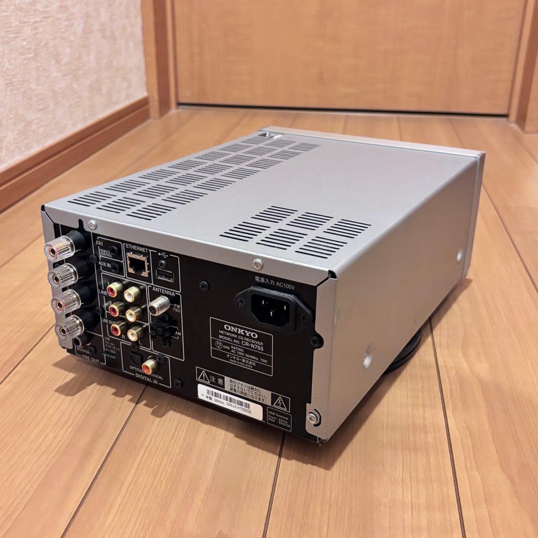ONKYO オンキヨー ネットワークCDレシーバー CR-N765 動作品
