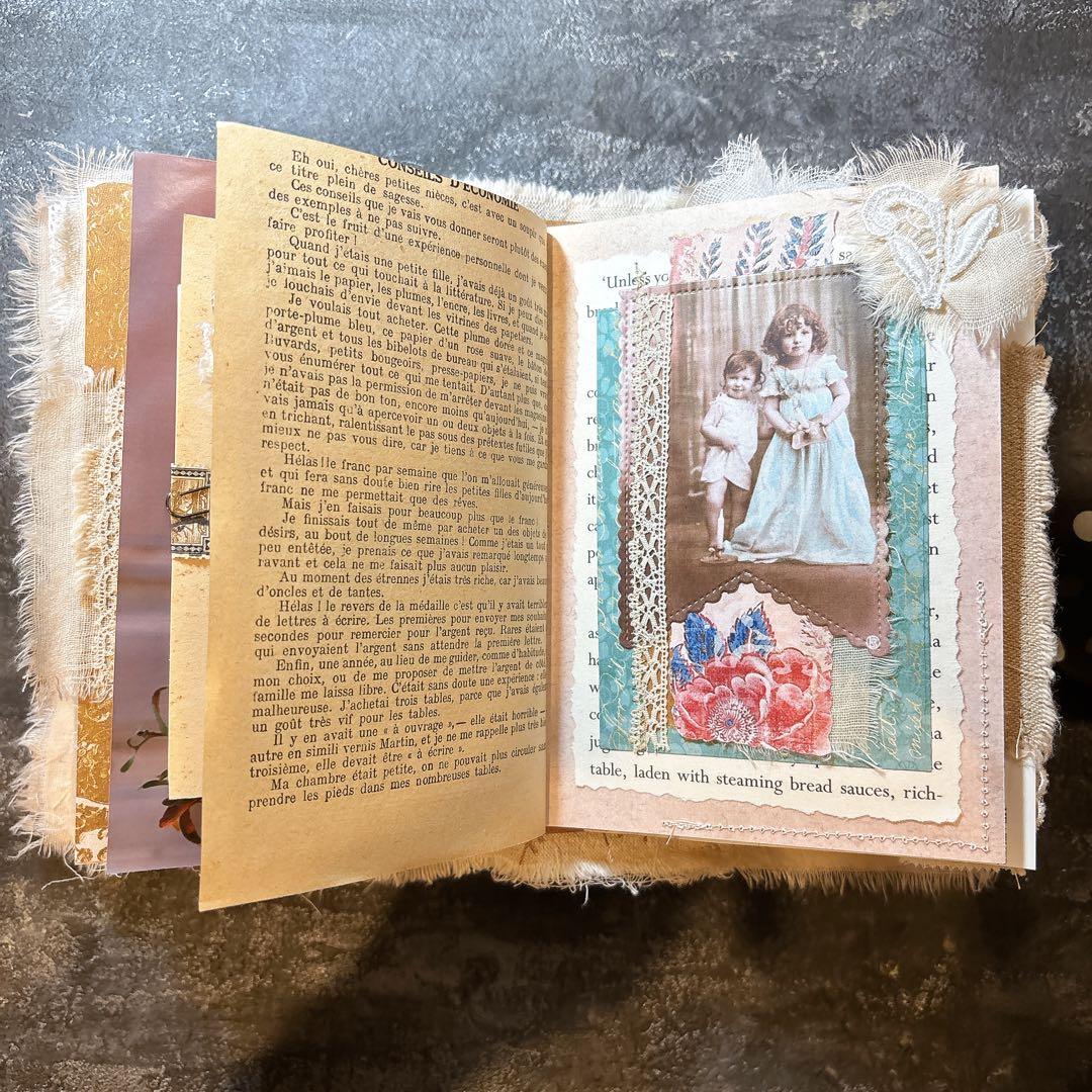 W1 クリスマス ジャンクジャーナル junkjournal 雑記帳