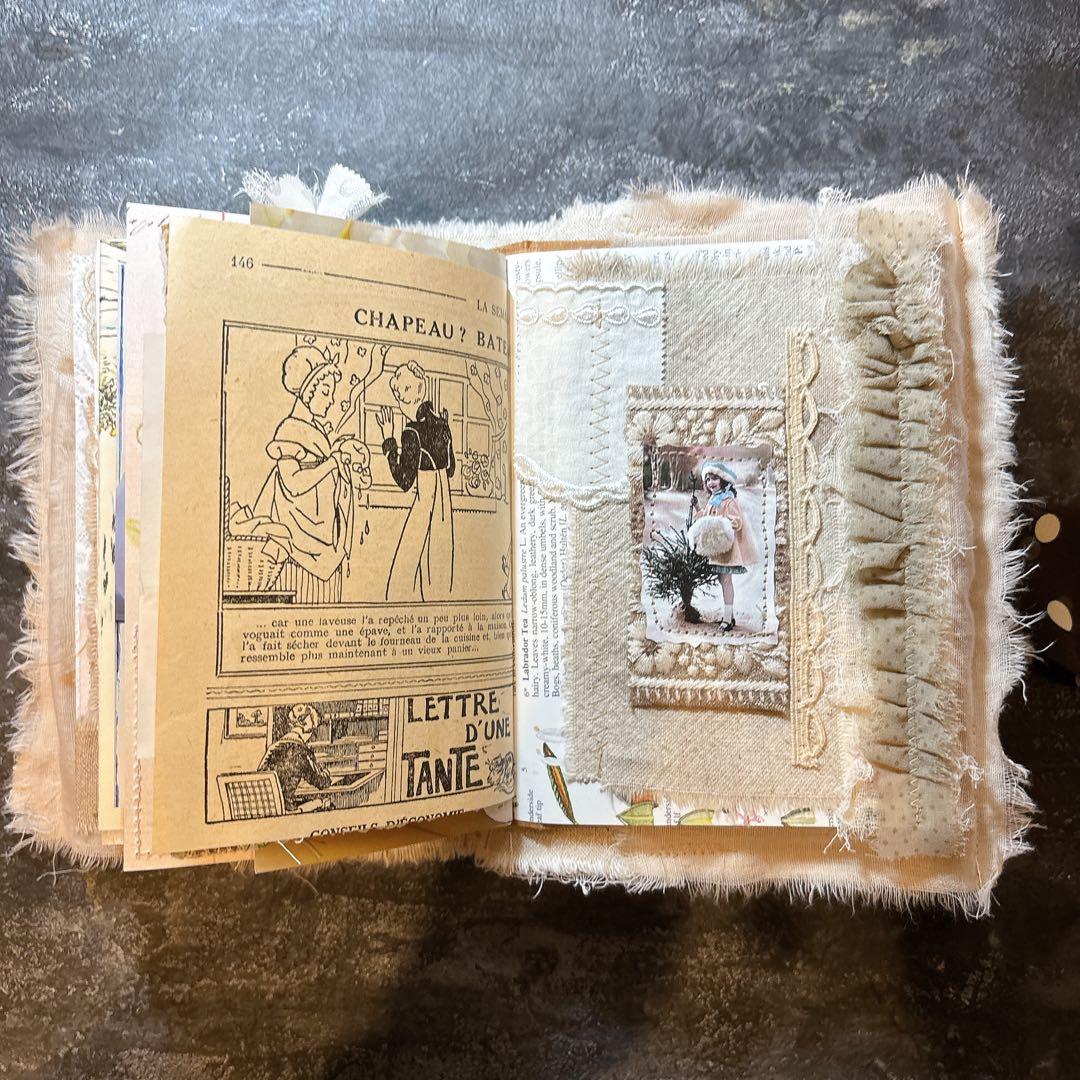 W1 クリスマス ジャンクジャーナル junkjournal 雑記帳