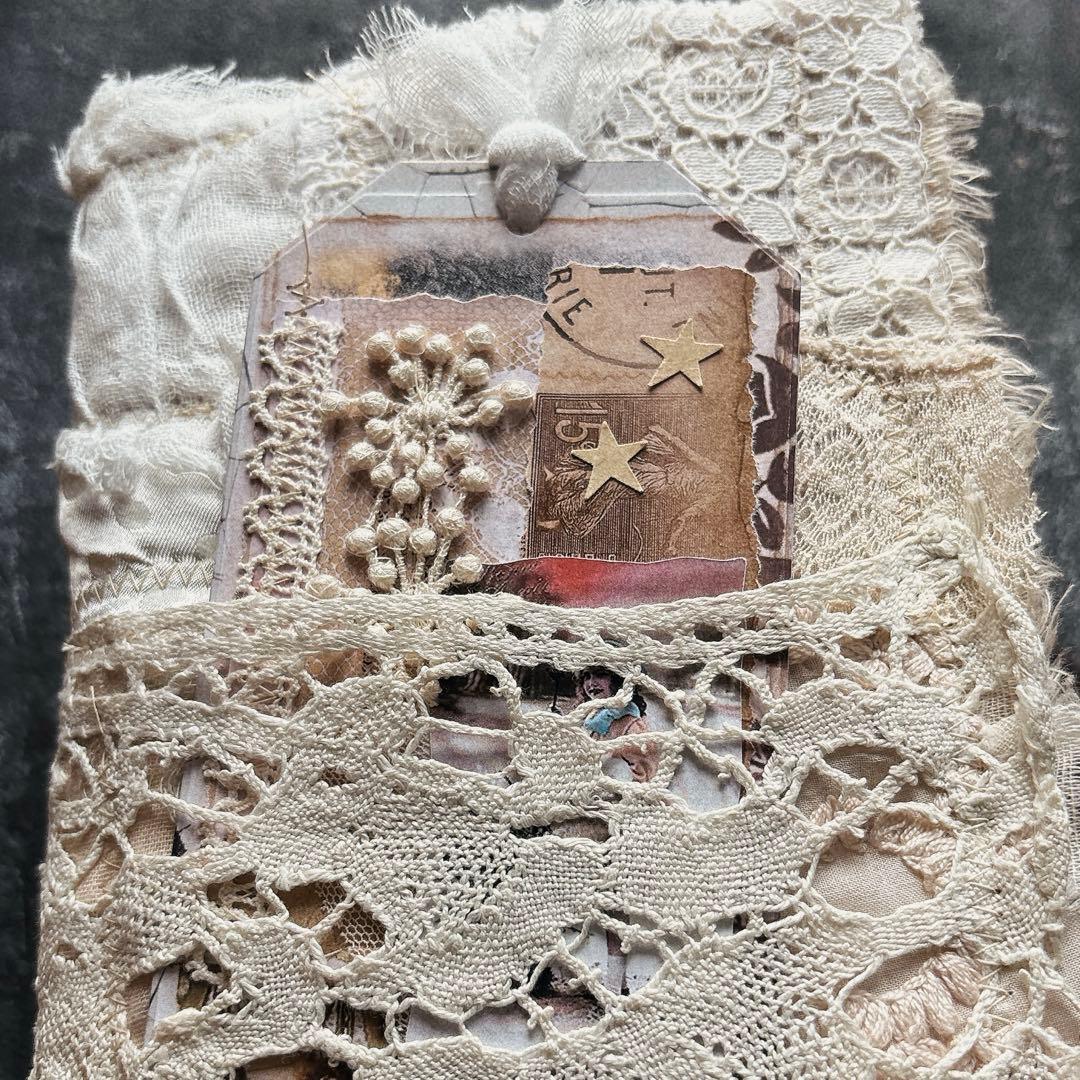 W1 クリスマス ジャンクジャーナル junkjournal 雑記帳