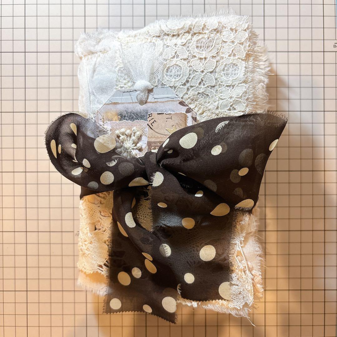 W1 クリスマス ジャンクジャーナル junkjournal 雑記帳