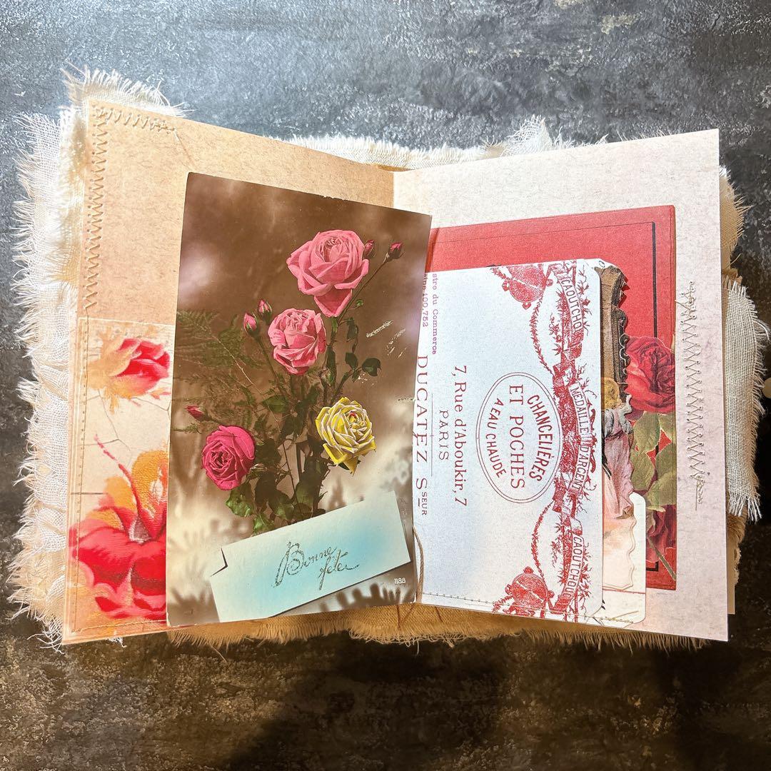 W1 クリスマス ジャンクジャーナル junkjournal 雑記帳