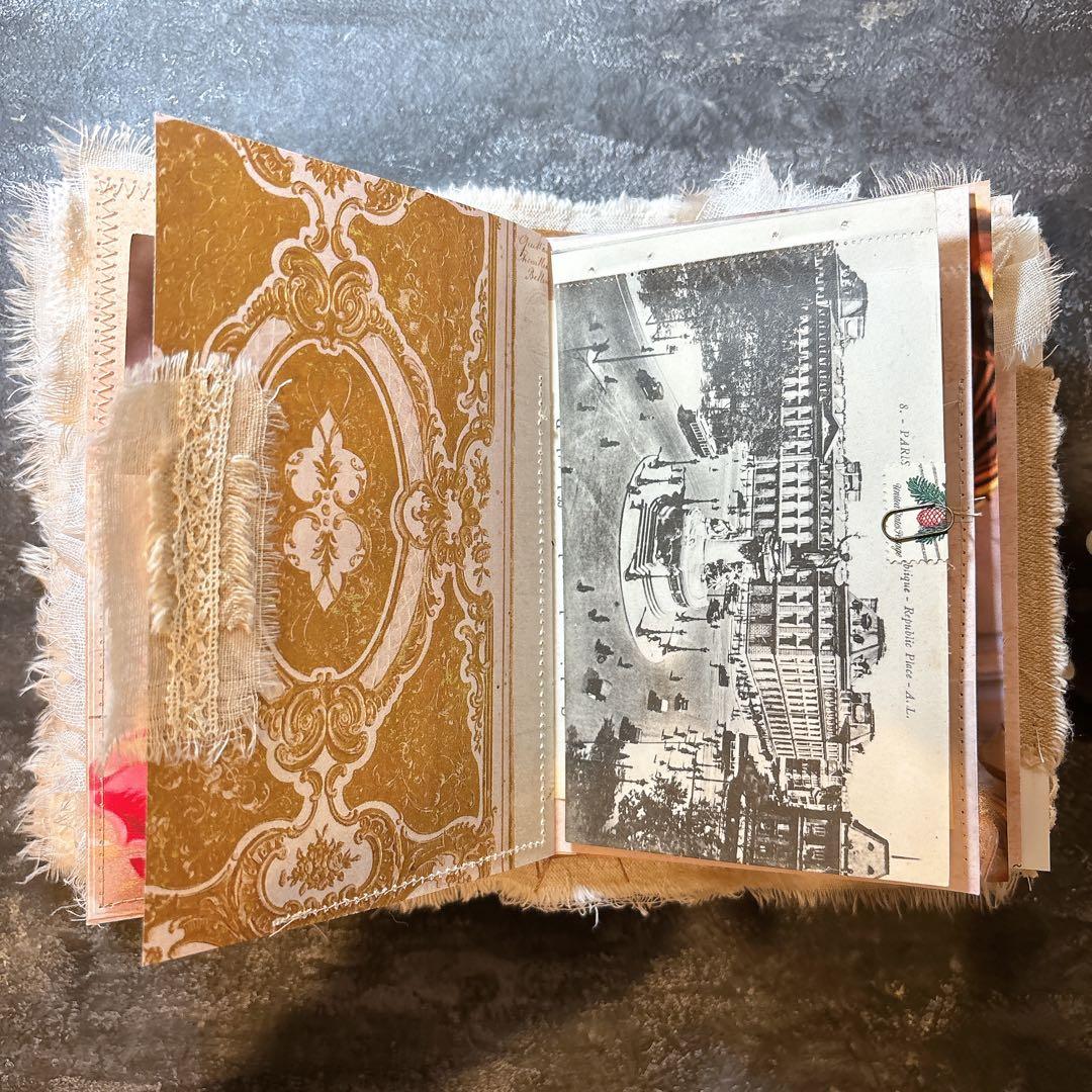 W1 クリスマス ジャンクジャーナル junkjournal 雑記帳