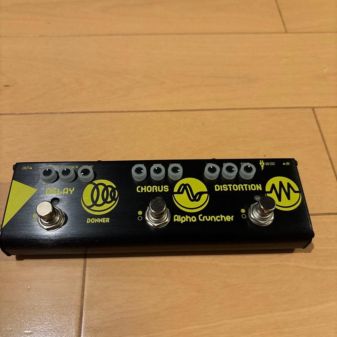 超美品 Donner マルチエフェクター Alpha Cruncher 3種