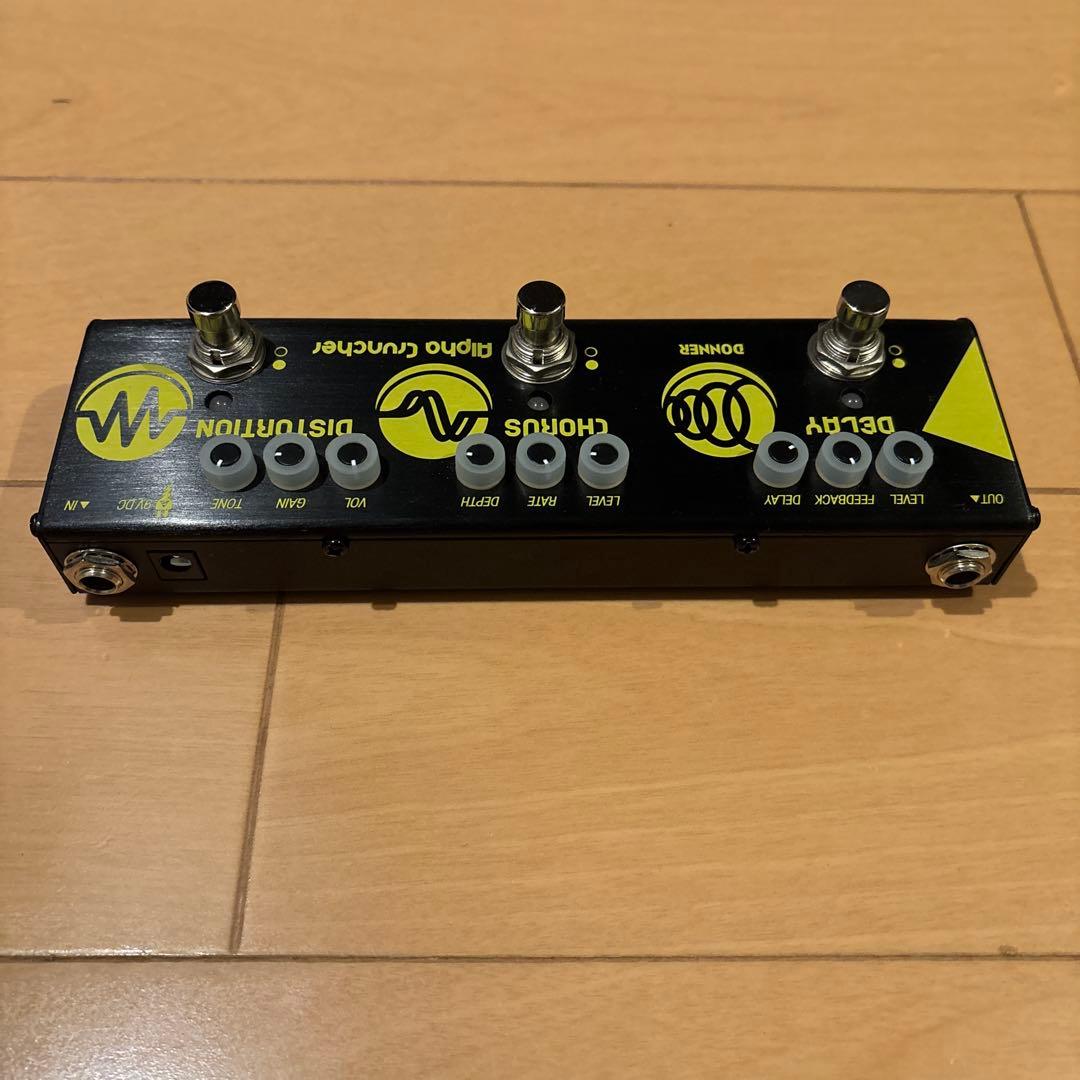 超美品 Donner マルチエフェクター Alpha Cruncher 3種