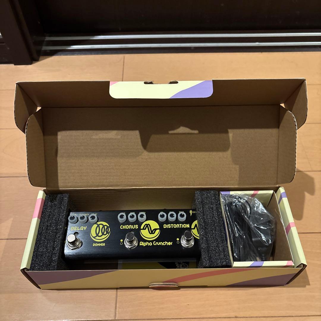 超美品 Donner マルチエフェクター Alpha Cruncher 3種