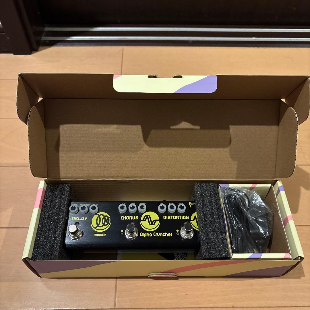 超美品 Donner マルチエフェクター Alpha Cruncher 3種