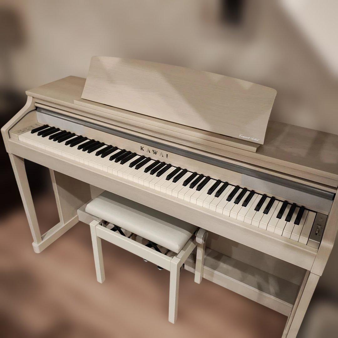 KAWAI コンサートアーティスト　CA17A ホワイト　電子ピアノ