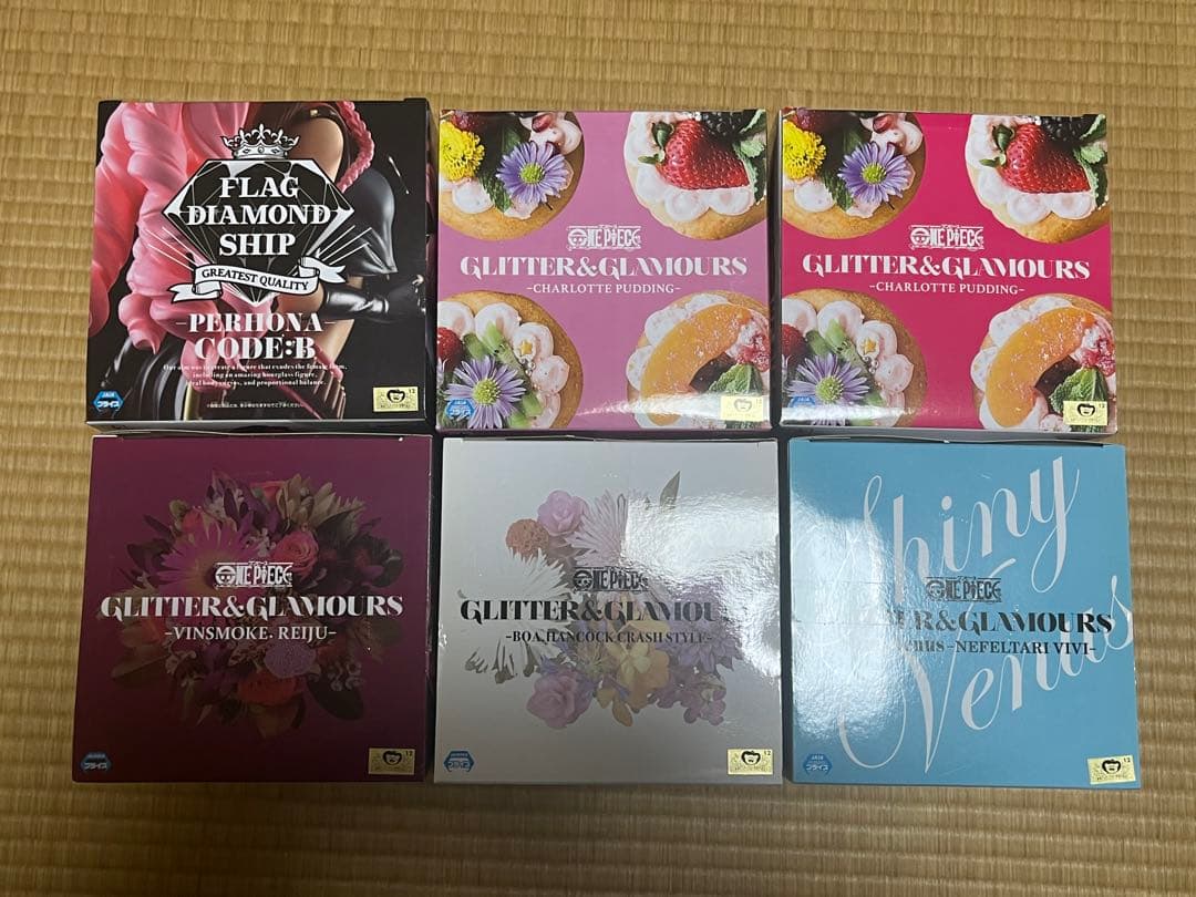 ワンピース　フィギュア　6種セット　グリグラ　レイジュ　ハンコック　ペローナ