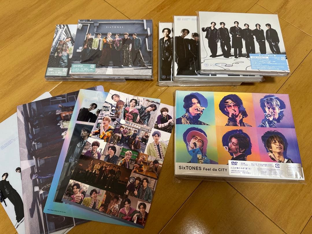 SixTONES グッズ CD DVD まとめ売り