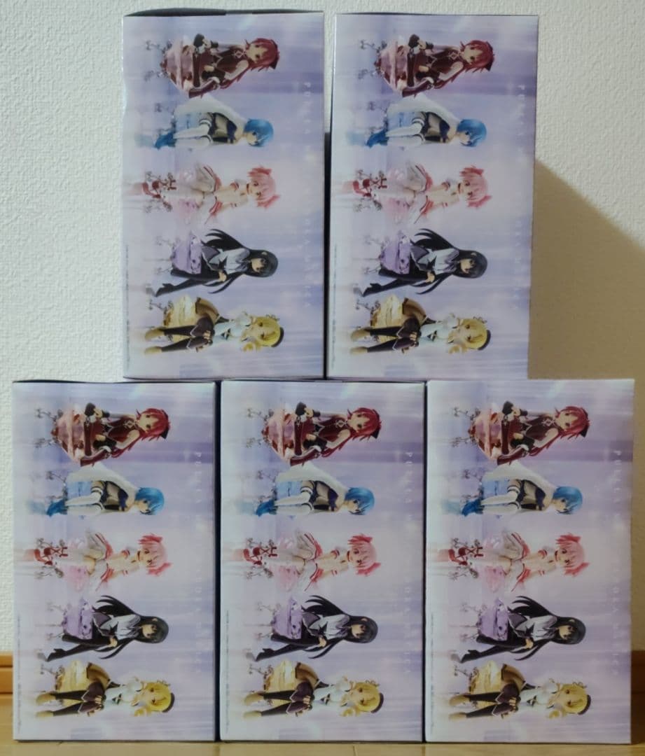 【送料込、匿名配送】魔法少女まどか☆マギカ フィギュア 5体セット