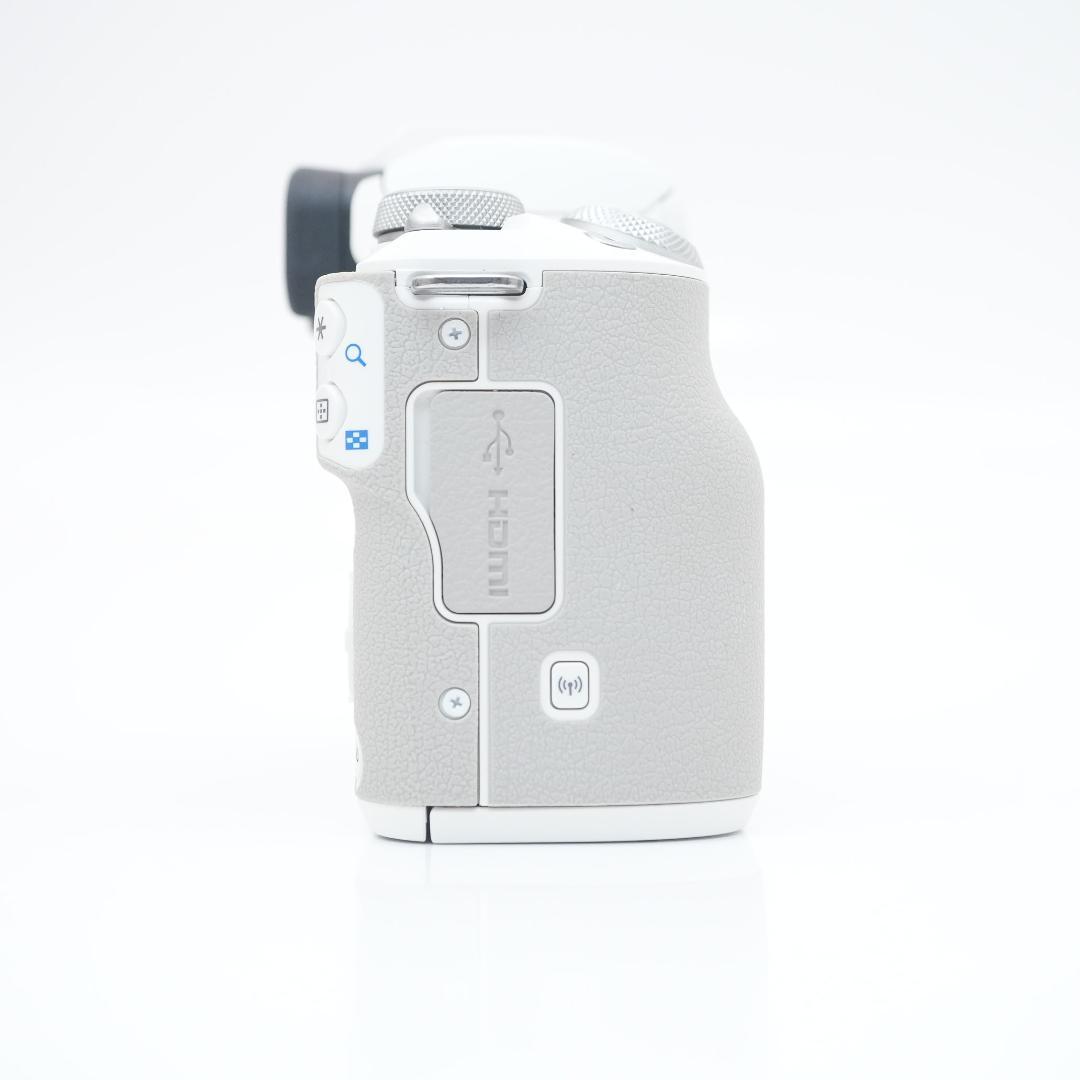 スマホ転送機能付♪キヤノン EOS Kiss M2 ホワイト
